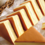 Chiffon cake slices